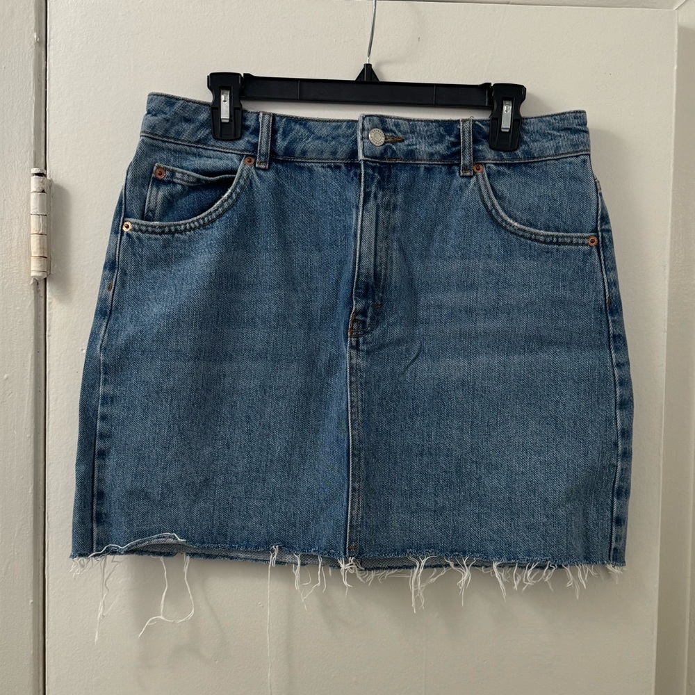 TOPSHOP, Denim Skirt, US 10 (M)